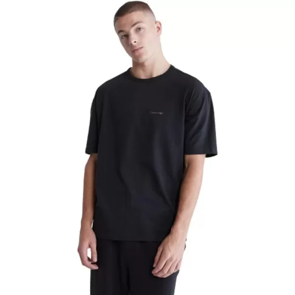 Calvin Klein Mens Modern Cotton Lounge Crewneck TShirtBlack