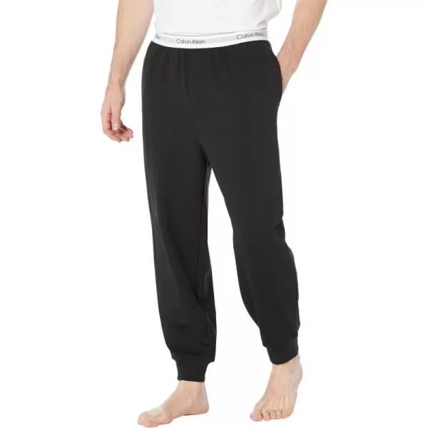 Calvin Klein Mens Modern Cotton Lounge JoggersBlack