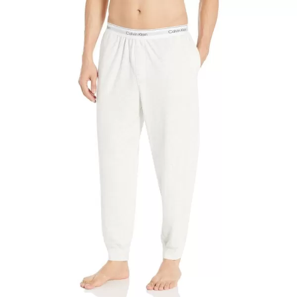 Calvin Klein Mens Modern Cotton Lounge JoggersSnow Heather