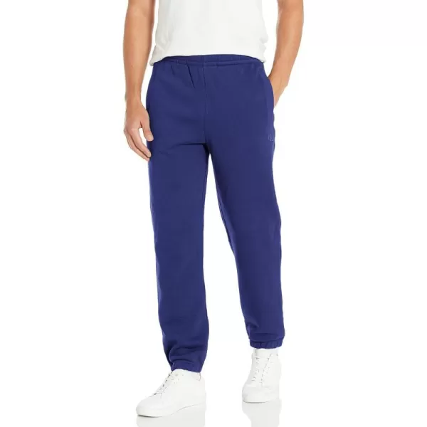 Calvin Klein Mens Monogram Logo Fleece JoggersBeacon Blue