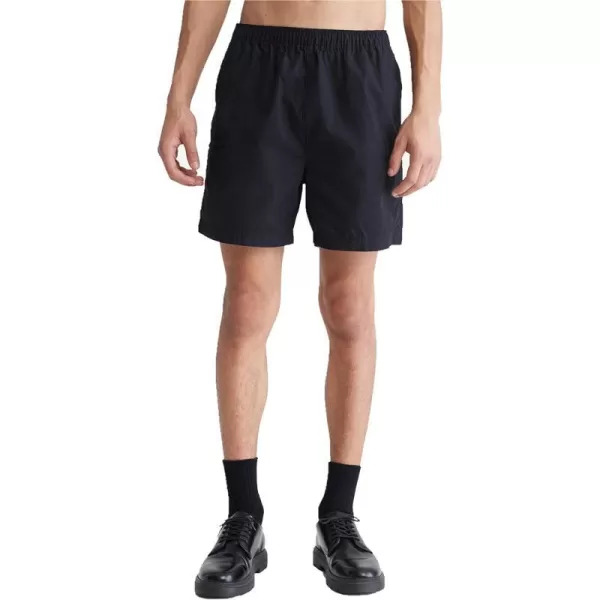 Calvin Klein Mens Poplin ShortBlack Beauty