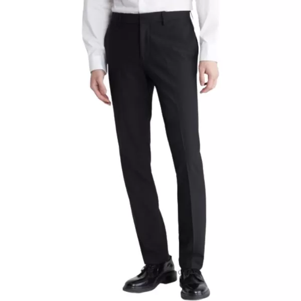 Calvin Klein Mens Refined Stretch PantBlack Beauty