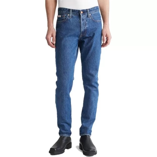 Calvin Klein Mens Slim Fit JeansPacifico