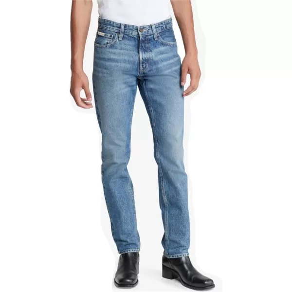 Calvin Klein Mens Slim Fit JeansTinted Ck Stone