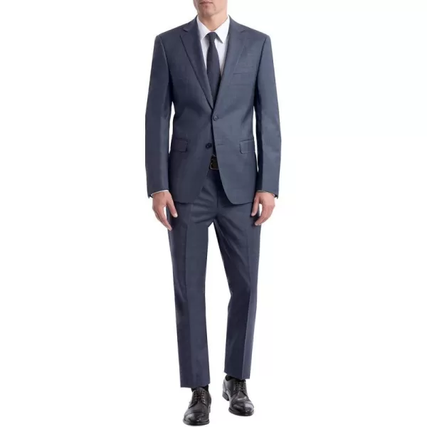 Calvin Klein Mens Slim Fit Suit SeparatesSuit Jacket Blue