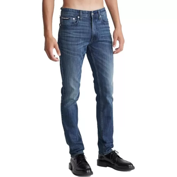 Calvin Klein Mens Slim High Stretch JeansSecaucus