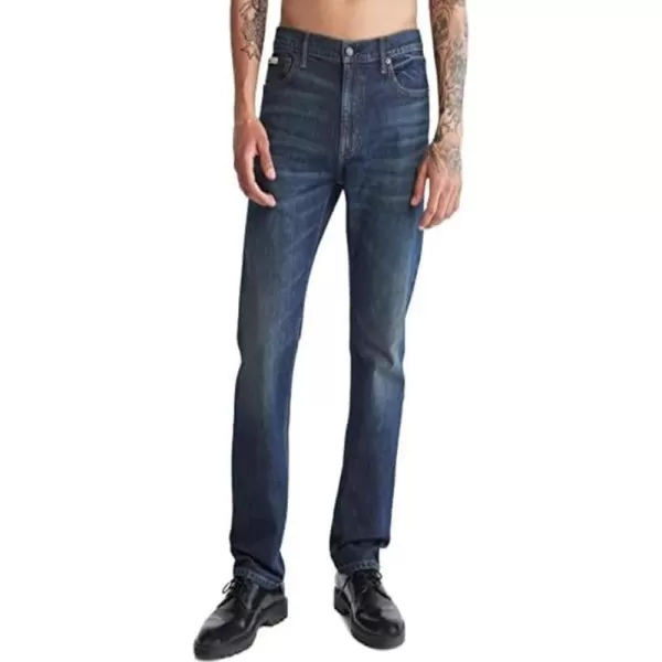 Calvin Klein Mens Straight Fit JeansIndigo No 6