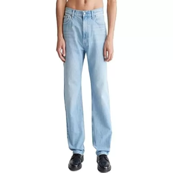 Calvin Klein Mens Straight Fit JeansSunfade