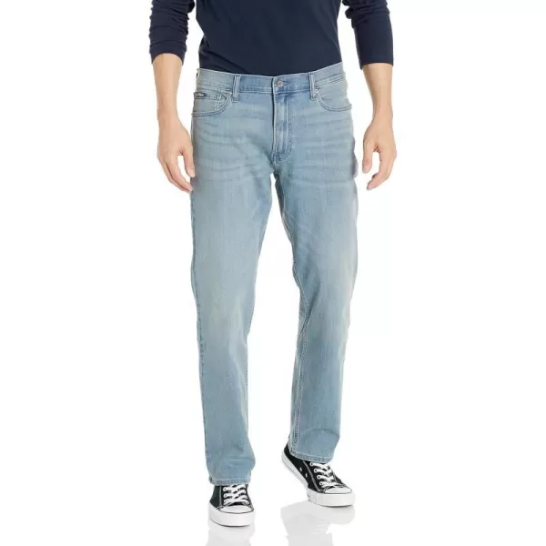 Calvin Klein Mens Straight High Stretch JeansAllie Indigo