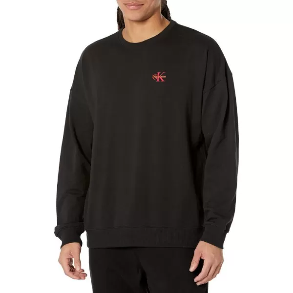 Calvin Klein Mens This is Love Pride Long Sleeve SweatshirtBlack