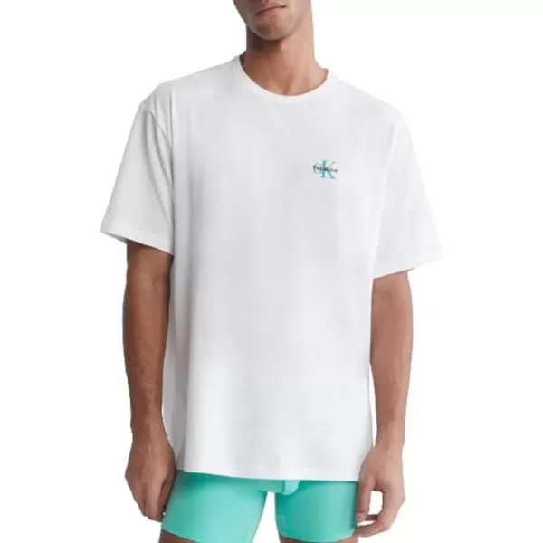 Calvin Klein Mens This is Love Pride Short Sleeve CrewneckWhite