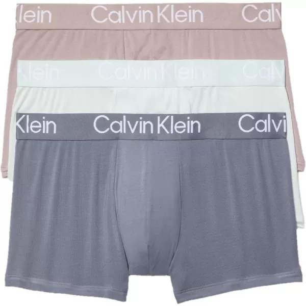 Calvin Klein Mens TrunkGrey Rose Asphalt Grey Dragon Fly