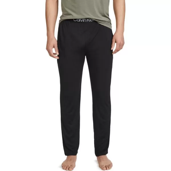 Calvin Klein Mens Ultra Soft Modal Pants1 Black