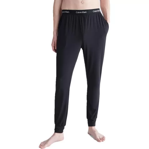 Calvin Klein Mens Ultra Soft Modern Modal Lounge JoggerBlack