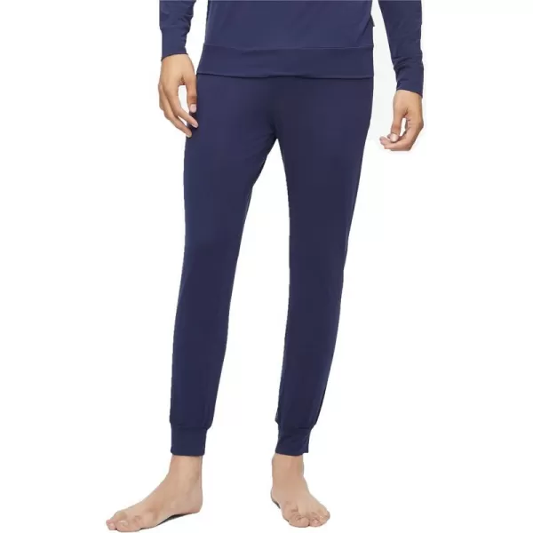 Calvin Klein Mens Ultra Soft Modern Modal Lounge JoggerBlue Shadow