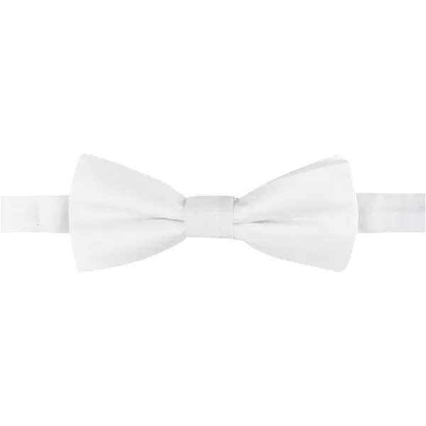 Calvin Klein Mens Unison Solid Pretied and Totie Bow TiesIvory PreTied