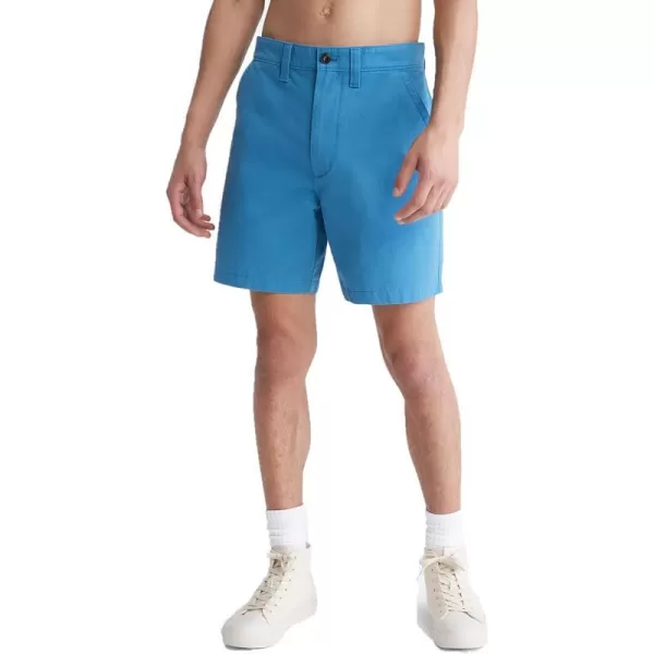 Calvin Klein Mens Utility Chino ShortFaience