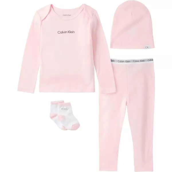 Calvin Klein Organic Baby Essentials 4 Piece Essentials SetRosewater