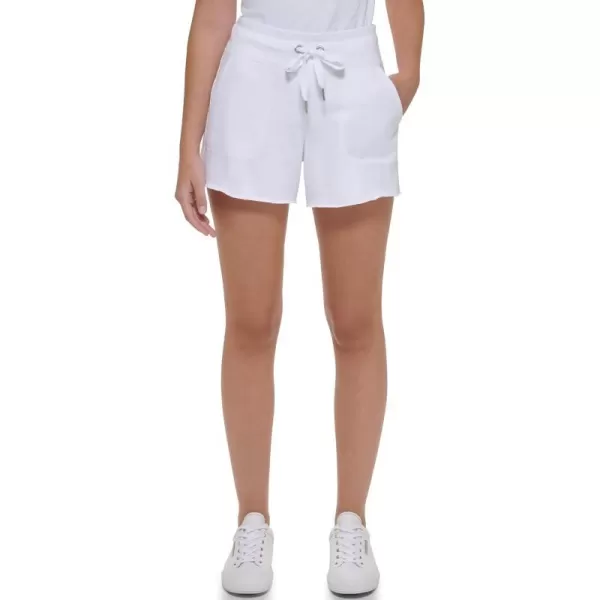 Calvin Klein Performance Womens Eco French Terry ShortsWhite