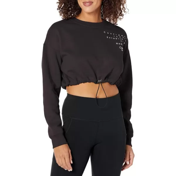 Calvin Klein Performance Womens Fleece Calvin Klein SweatshirtBlack