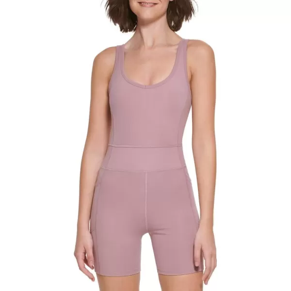 Calvin Klein Performance Womens Vneck Workout Onepiece UnitardStardust