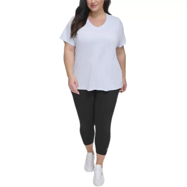 Calvin Klein Size Performance Womens Plus Active Crewneck TShirtSpray