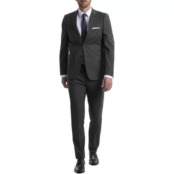 Calvin Klein Skinny Fit Mens Suit Separates with Performance Stretch FabricJacket Charcoal