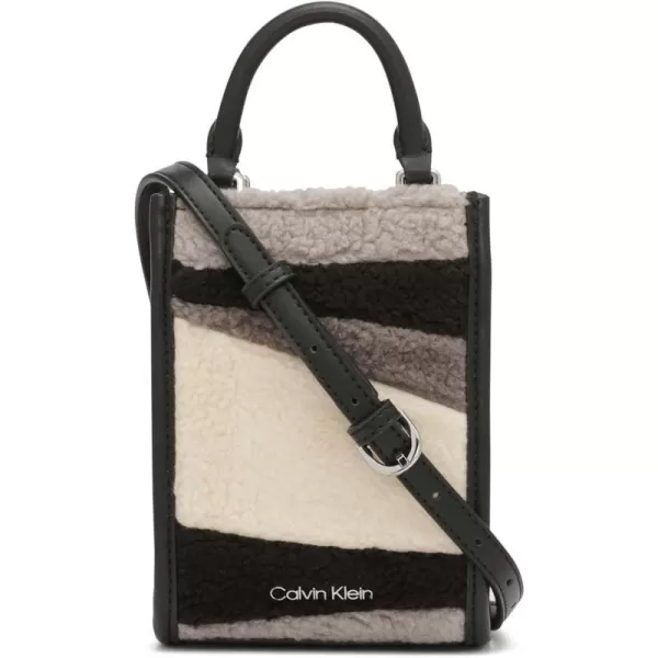 Calvin Klein Sophia Organizational Phone CrossbodyBlackStone Multi