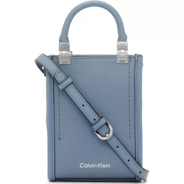 Calvin Klein Sophia Organizational Phone CrossbodyFlint Stone