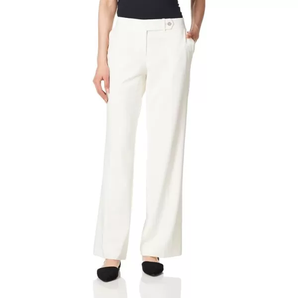 Calvin Klein StraightLeg Classic Business Casual Pants for WomenCream