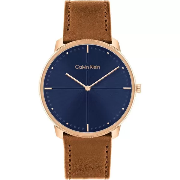 Calvin Klein Unisex Versatile Fashion WatchesRose Gold