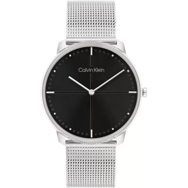 Calvin Klein Unisex Versatile Fashion WatchesSilver