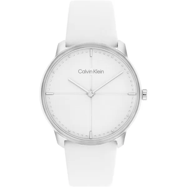 Calvin Klein Unisex Versatile Fashion WatchesWhite