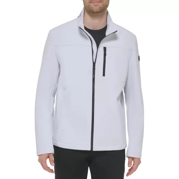 Calvin Klein Water Resistant Windbreaker Jackets for Men Standard and Big and TallCrisp White