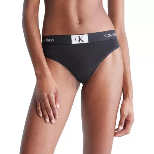 Calvin Klein Womens 1996 Cotton Modern Thong Panties MultiPackBlack