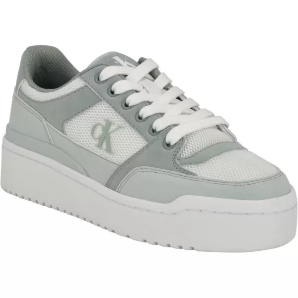 Calvin Klein Womens Alondra SneakerGreen 310