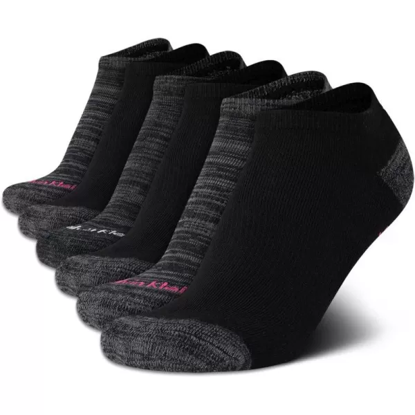 Calvin Klein Womens Athletic Socks  Cushion No Show Socks 6 PackGrey Multi