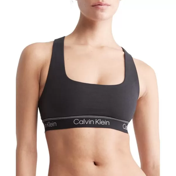 Calvin Klein Womens Athletic Unlined BraletteBlack