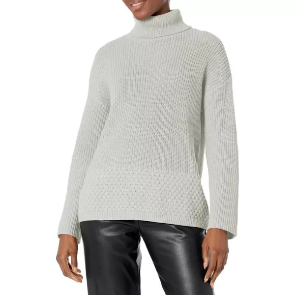 Calvin Klein Womens Bobble Stitch Long Sleeve SweaterHeather Dove