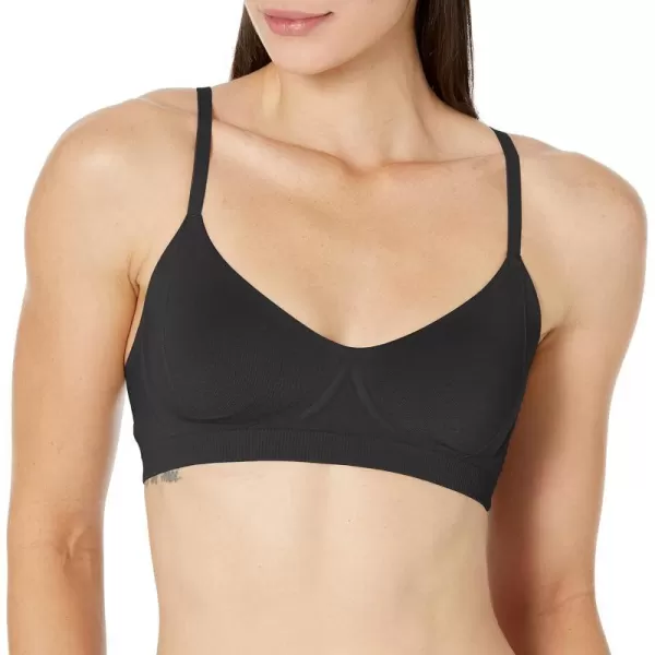 Calvin Klein Womens Bonded Flex Lightly Lined BraletteBlack