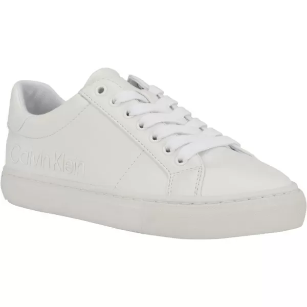 Calvin Klein Womens Camzy SneakerWhite 140