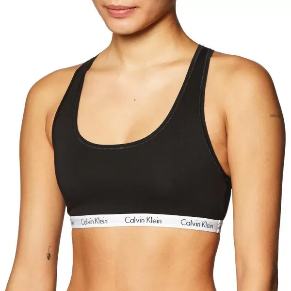 Calvin Klein Womens Carousel Logo BraletteBlack