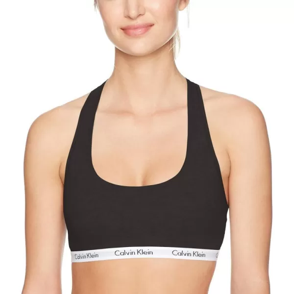 Calvin Klein Womens Carousel Logo BraletteBlack Logo