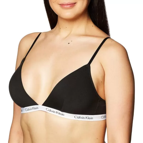 Calvin Klein Womens Carousel Triangle BraletteBlack