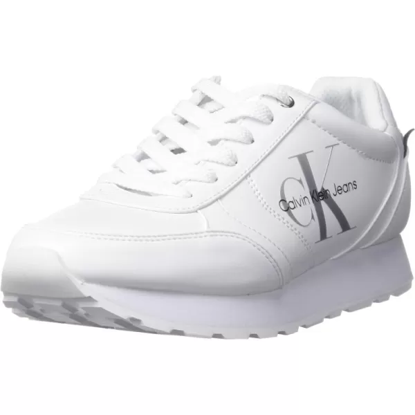 Calvin Klein Womens Cayle SneakerWhite 115