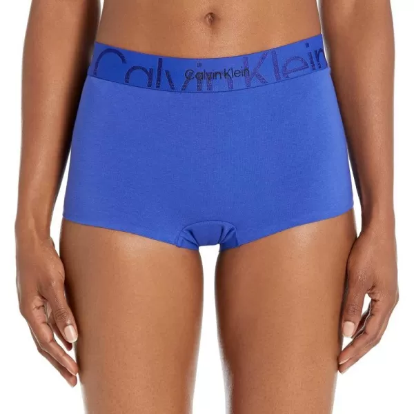 Calvin Klein Womens Embossed Icon Boxer ShortClematis