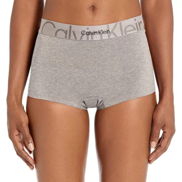 Calvin Klein Womens Embossed Icon Boxer ShortGrey Heather