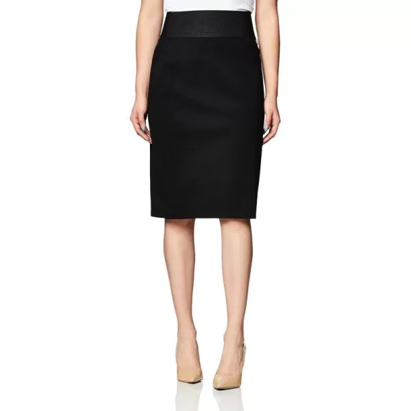 Calvin Klein Womens Essential Power Stretch Pencil SkirtBlack