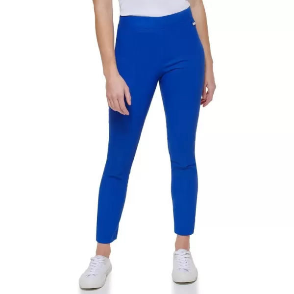 Calvin Klein Womens Everyday Ponte Fitted PantsKlein Blue