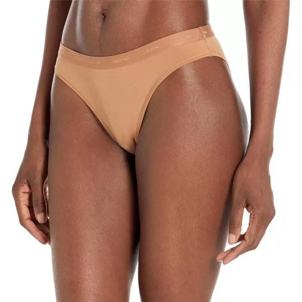 Calvin Klein Womens Form to Body Bikini PantySandalwood